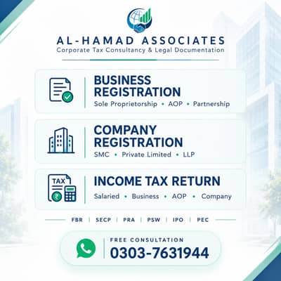 Tax Consultant in Lahore | Income Tax Return & FBR Services