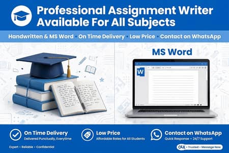 professional writer available for all subjects