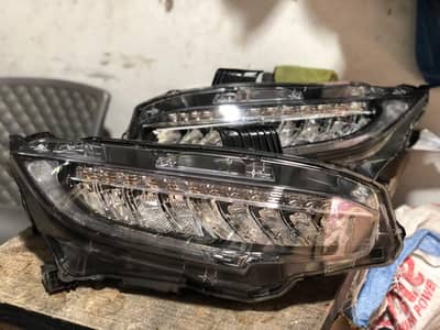 Honda Civic LED Headlights | 2017 To 2021 | Model Face-lift Available
