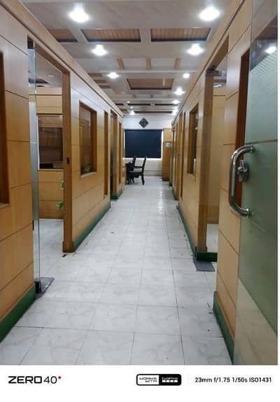 Fully Furnished Brand New Office For Sale Area 1150 Square Feet Monthly Rental income 1 Lakh In Main Boulevard Road Gulberg 3 Lahore
