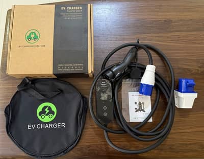 Type 1 Imported EV Car Charger (Brand New) with Ampere & Timer Setting