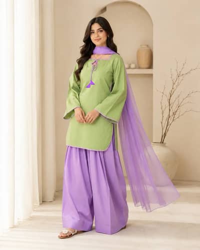 3pcs lawn suits affordable prices