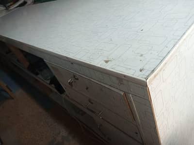 cloth shop counter