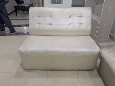3 Single and 3 double sofa set