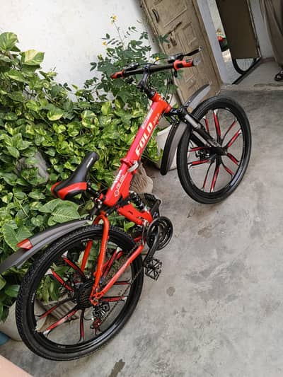Aly Wheels Foldable imported cycle with Hidrolic suspensions