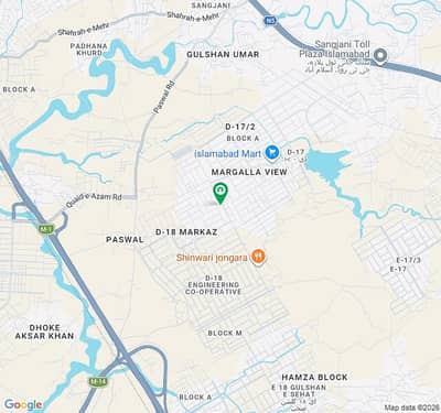 Plot For Sale 60x90 Block J Corner