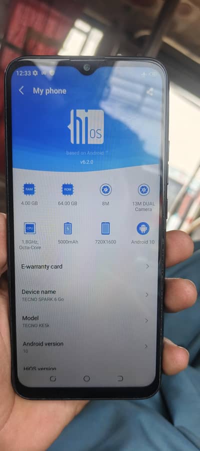 tecno spark 6 go
