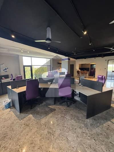 PROPERTY CONNECT! Fully Furnished 1st Floor 3,700 Sq. Ft. Office For Rent In G-8 Islamabad |