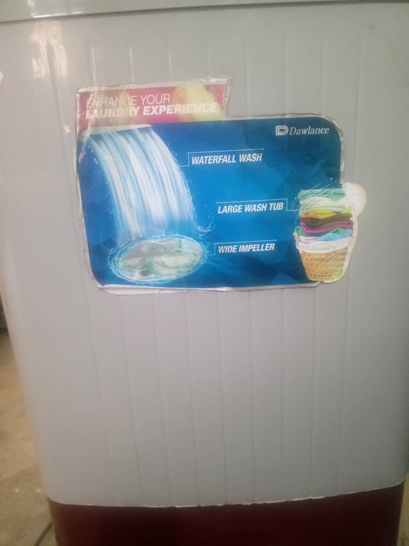 Dawlance washing machine 1