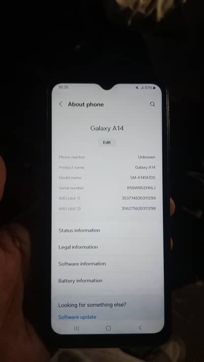 Samsung Mobile A14
