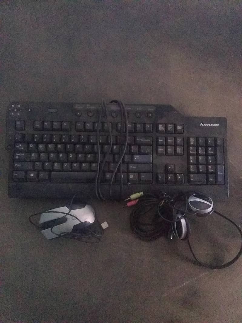 Computer Keyboard Mic Mouse 3