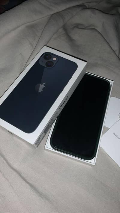 Apple iPhone 13 100 battery health  just open box few days used