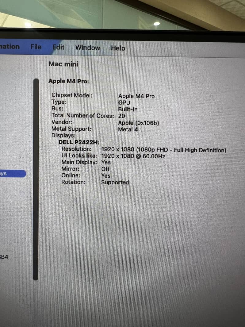 MacMini M4 Pro 24/1TB 1