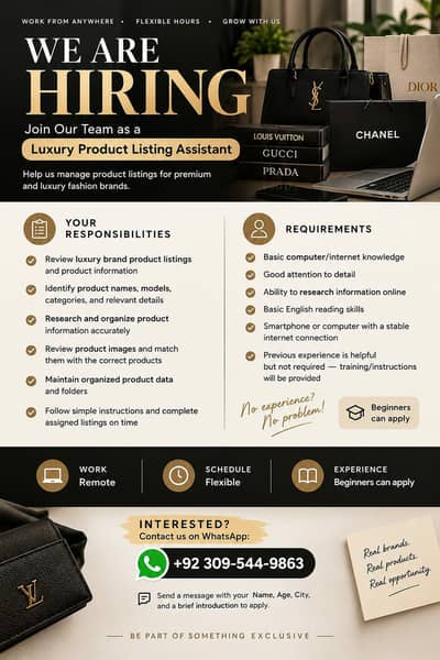 Real Job/No invest/Product Manager