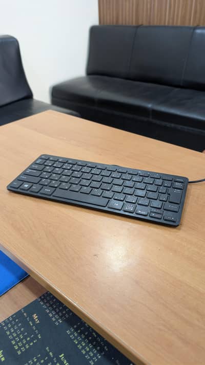 Mini Original Lat Slim Wired Keyboard (Japanese / English Dual Layout)