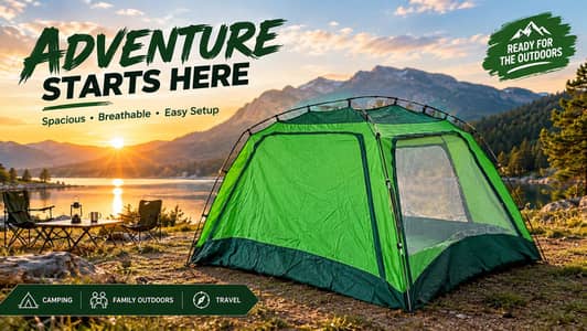comfortable Camp for 4-5 person