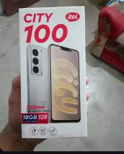 itel city 100 box and speaker