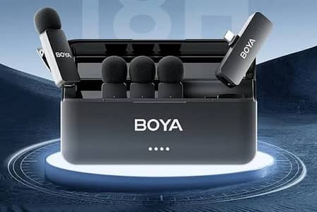 Boya BY-V4U 4-Channel Mini Wireless Microphone for USB-C Devices