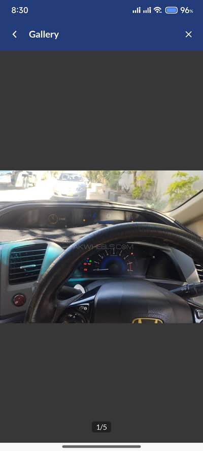 Honda Civic VTi Oriel Prosmatec 2014