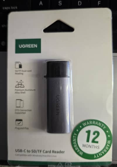 UGREEN USB-C to SD/TF Card Reader – Original
