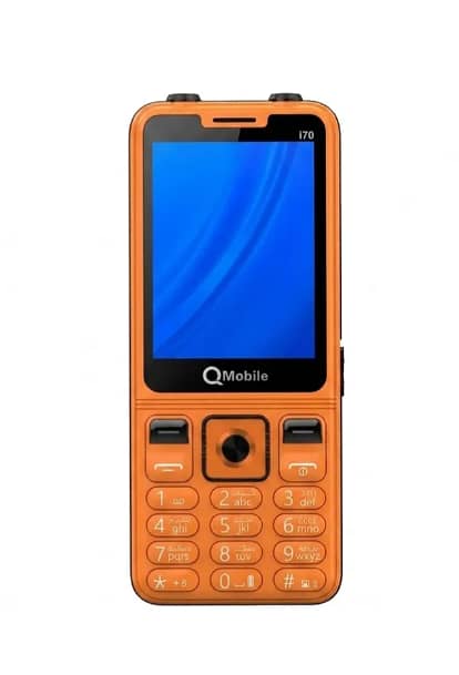QMobile i70 Keypad Mobile | Button Phone | Dual SIM | Original 1