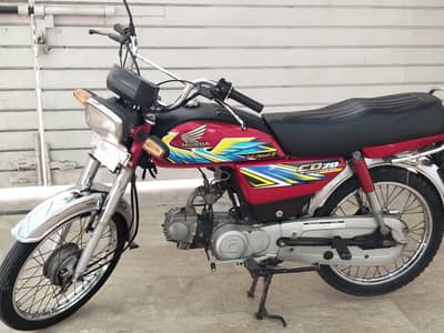 Honda CD 70 2021 Registered in Late2020 1st Owner