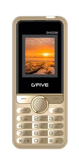 G'Five Dhoom Keypad Mobile | Button Phone | Dual SIM | Original | Stro 1