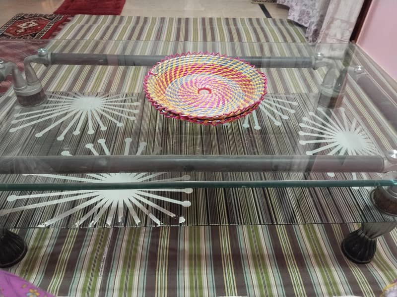 Glass table 2