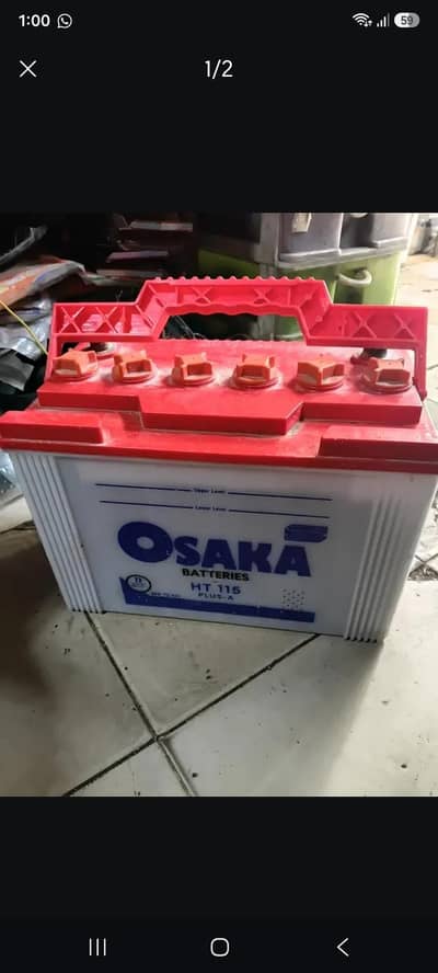 Inverter 3000 kilowatt 2 pice Osaka Bettry 115 WG