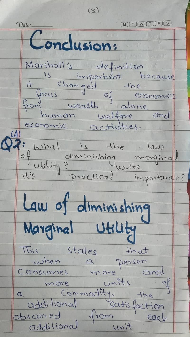 AIOU autumn assignment 3