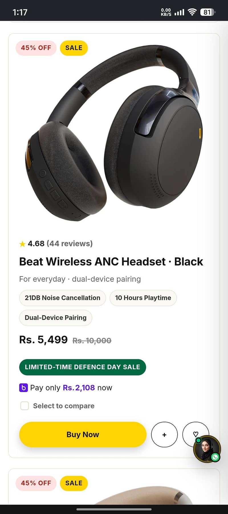 Boost Original Headset (wireless) 0
