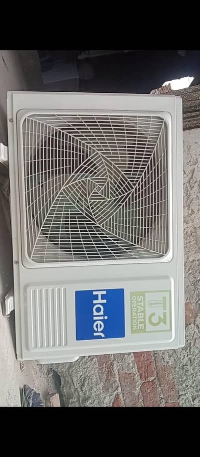 haier Ac  1 ton used 2 month a One condition