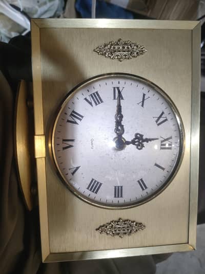Quartz made in Germany golden color working condition