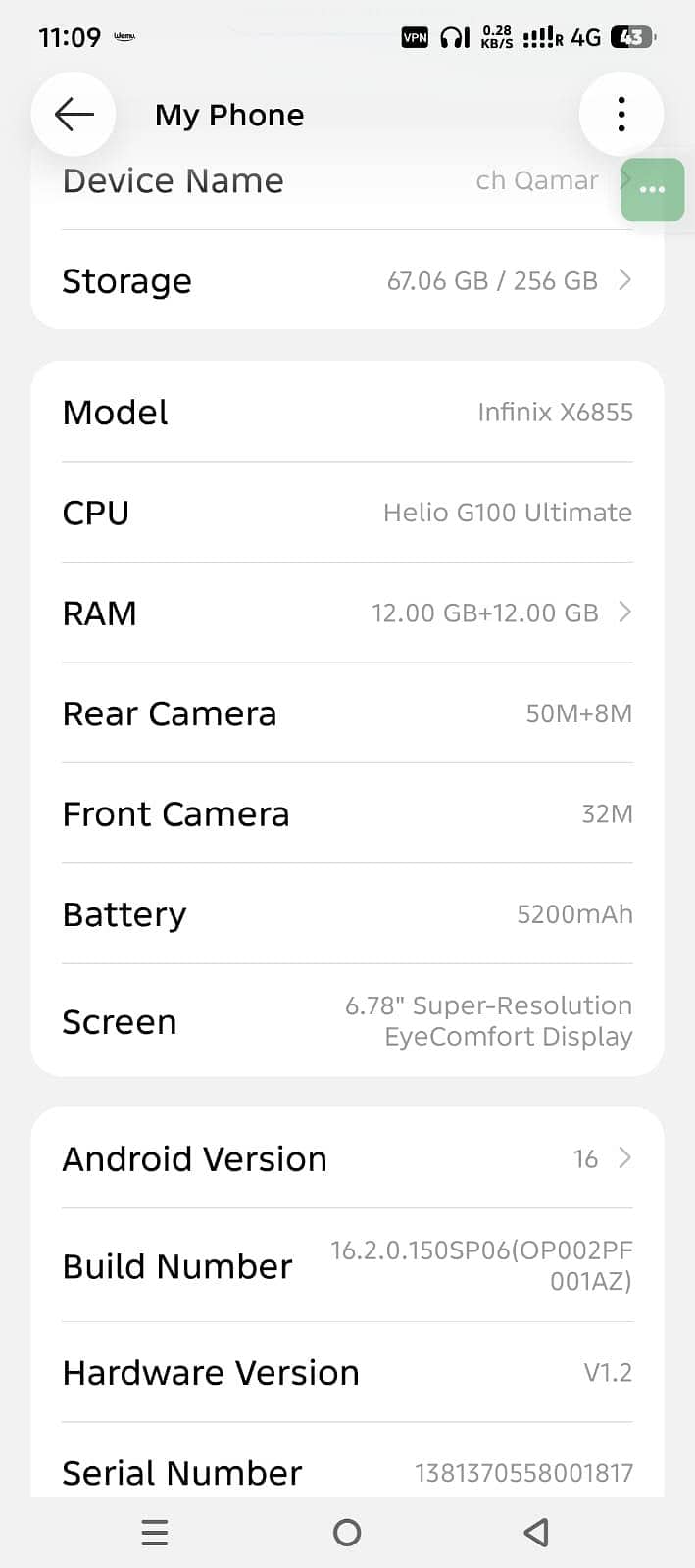 Infinix Note 50 Pro 0