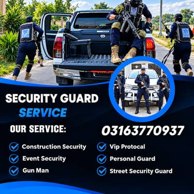 Security Guard available | Events security Guards | Protocol guards