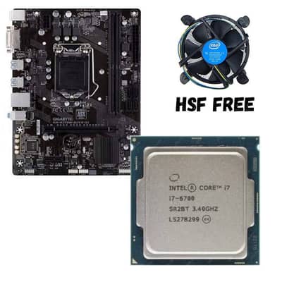 i7 6 gen Processer with Motherboard only