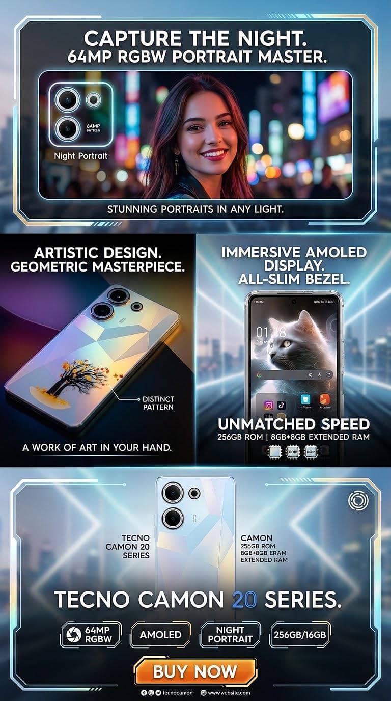 Tecno CAMON 20 0