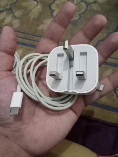 apple 20 watt original charger for 15 & 4 pro max 100 percent original