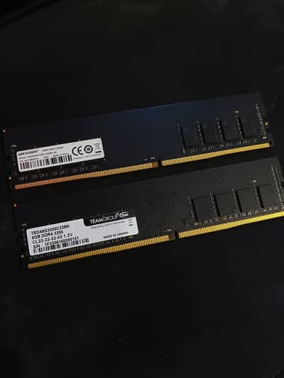 2x8gb ram 3200mhz