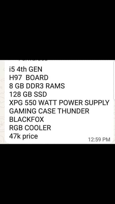 Full Gamining CPU