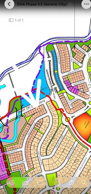 10 Marla Plot Available For Sale In DHA 3 Near Mosque Commercial Or GT Road