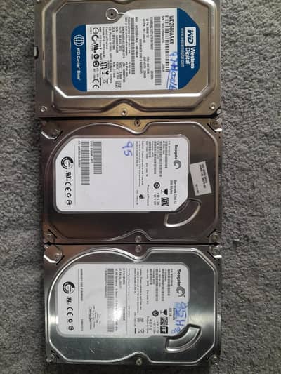 3 desktop sata hard drives
