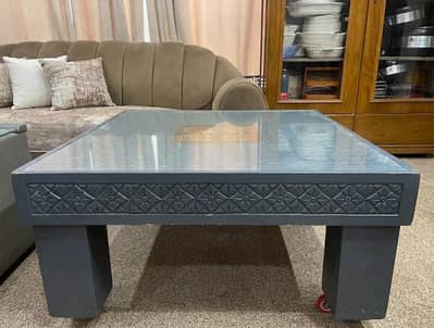 Wooden tables