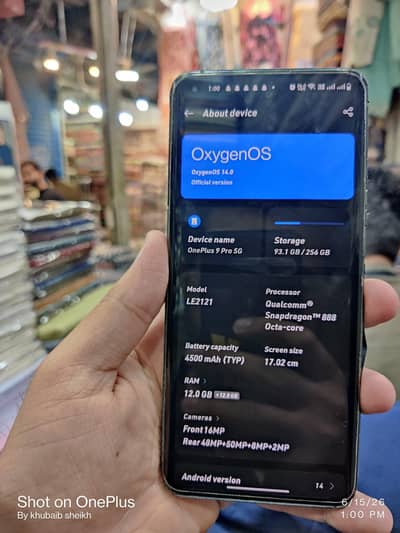 One Plus 9 Pro
