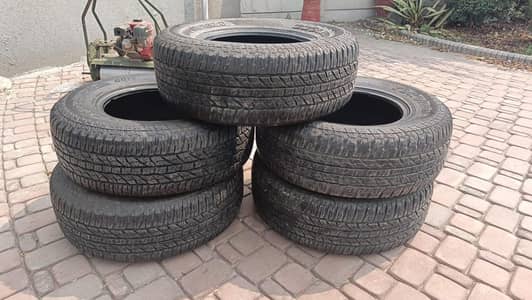 per tyre 25000 hai 5 tyres hai 03004896896