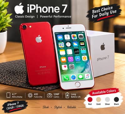 Apple iPhone 7 | Fresh Stock Available| 32GB/128GB