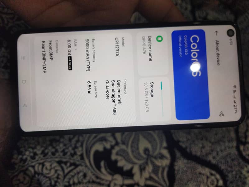 OPPO A76 9