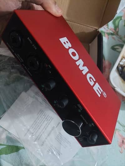 2 channel Audio interface (full new box packed) sound card