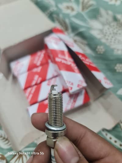 Iridium spark plugs used  in many corolla cars & honda , suzuki , etc