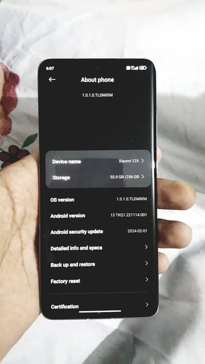 Xiaomi 12X